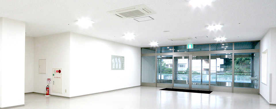 福岡県北九州市の特別養護老人ホーム陽光園・玄関ロビー